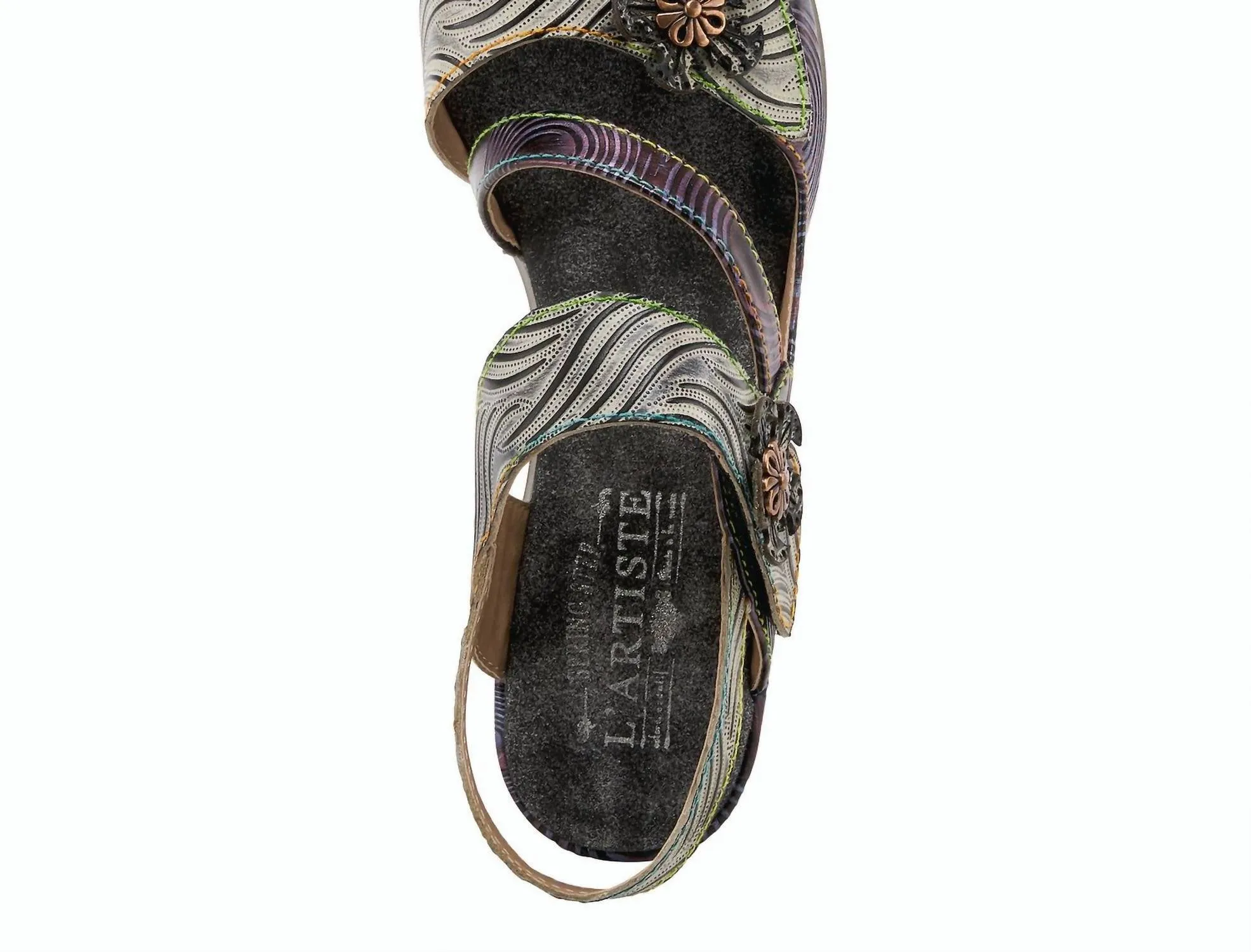 Acarine Adjustable Heeled Sandal