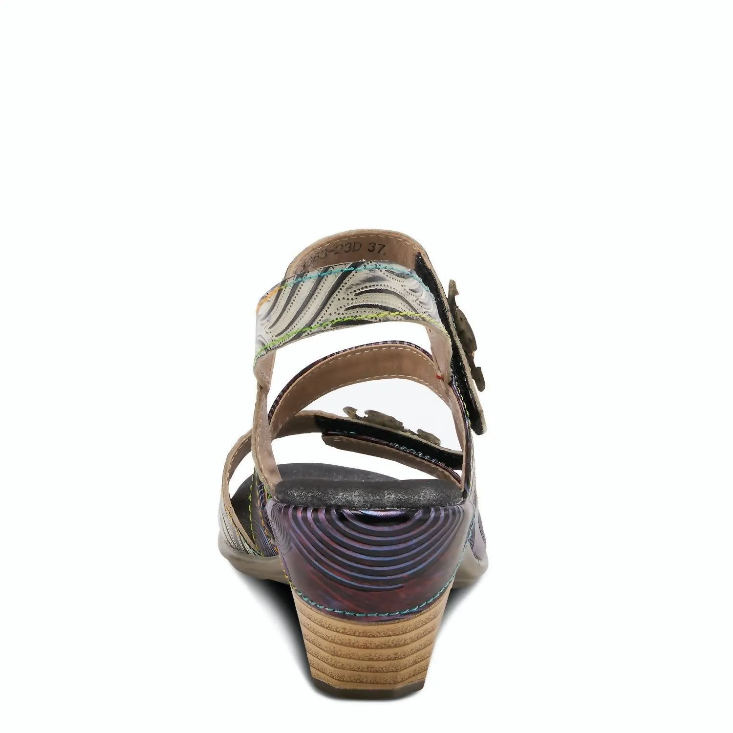 Acarine Adjustable Heeled Sandal