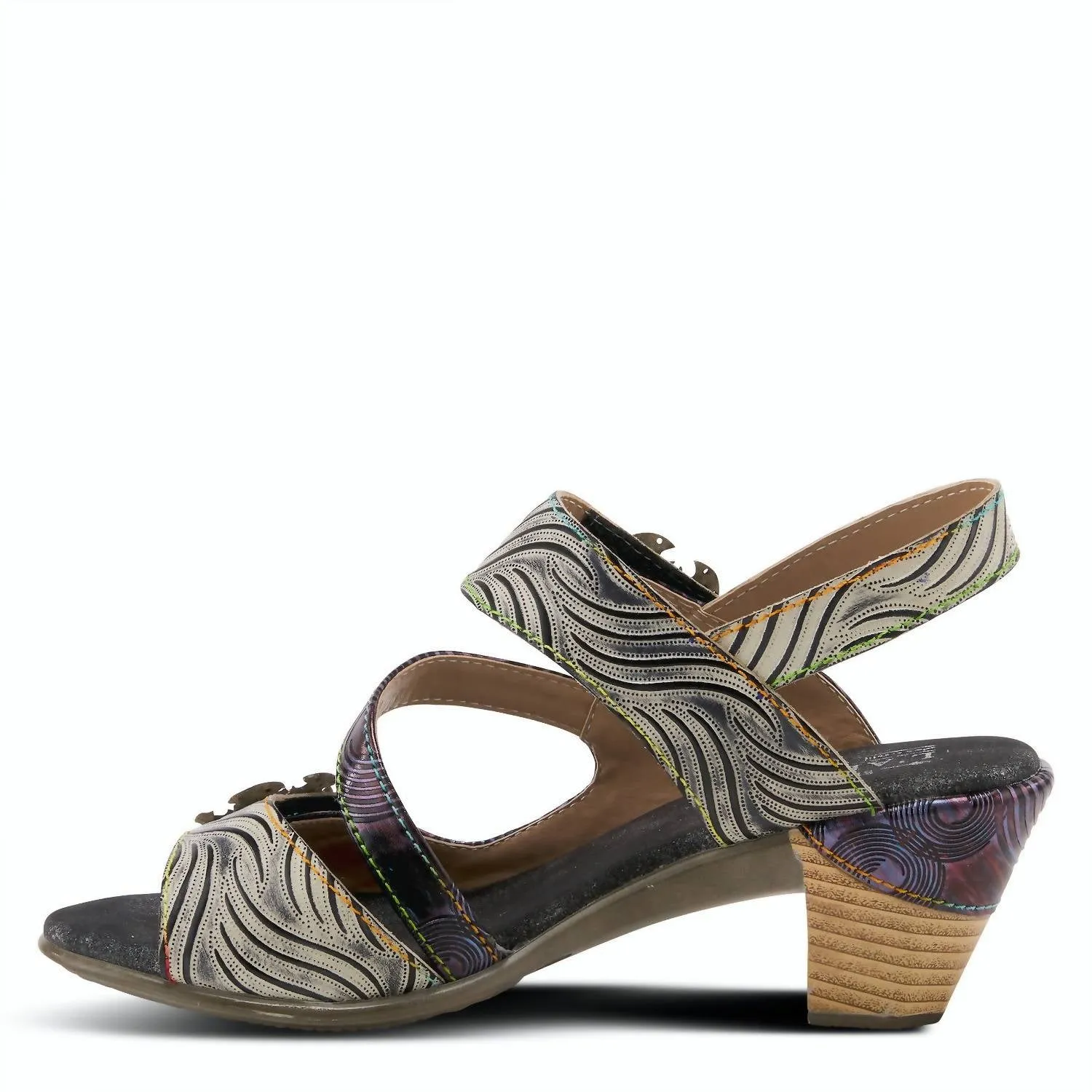 Acarine Adjustable Heeled Sandal