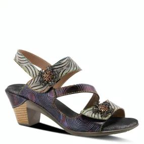 Acarine Adjustable Heeled Sandal