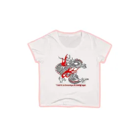 Being Soft Crop Tee