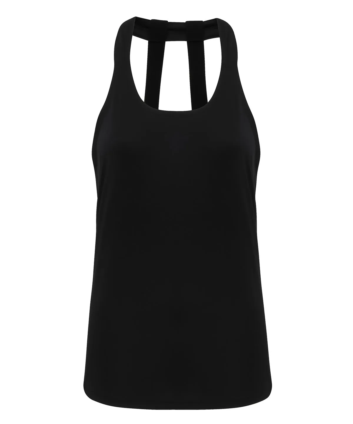 Black - Women's TriDri® double strap back vest