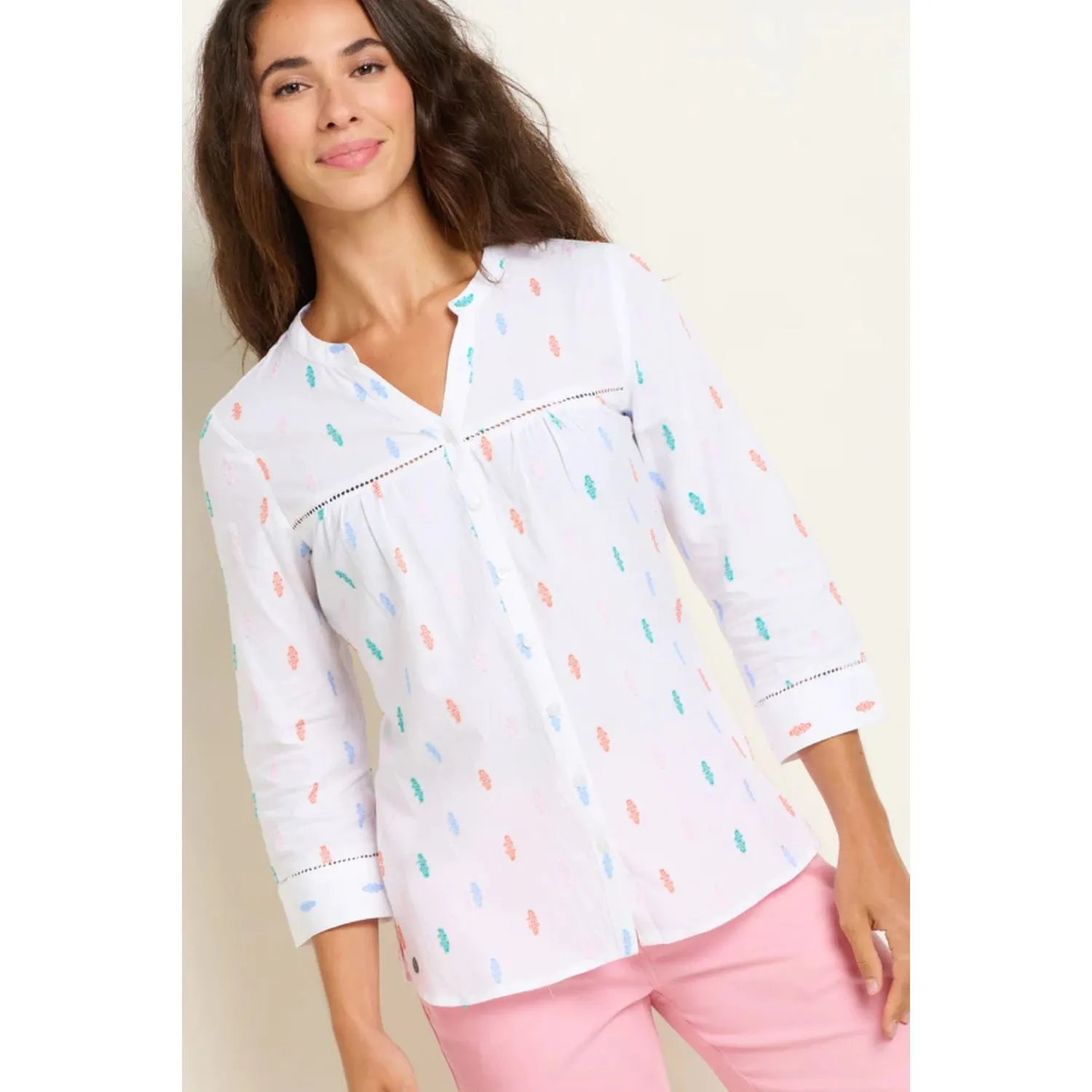 Brakeburn 10 White Sky Blouse