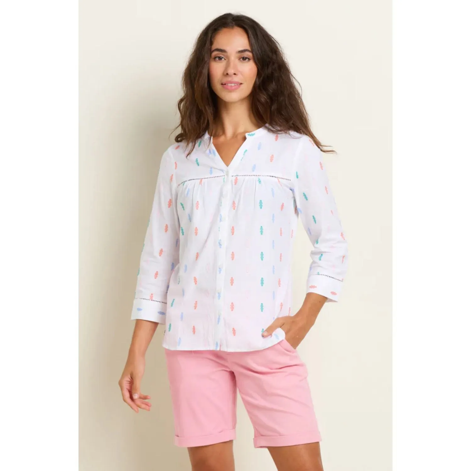 Brakeburn 10 White Sky Blouse
