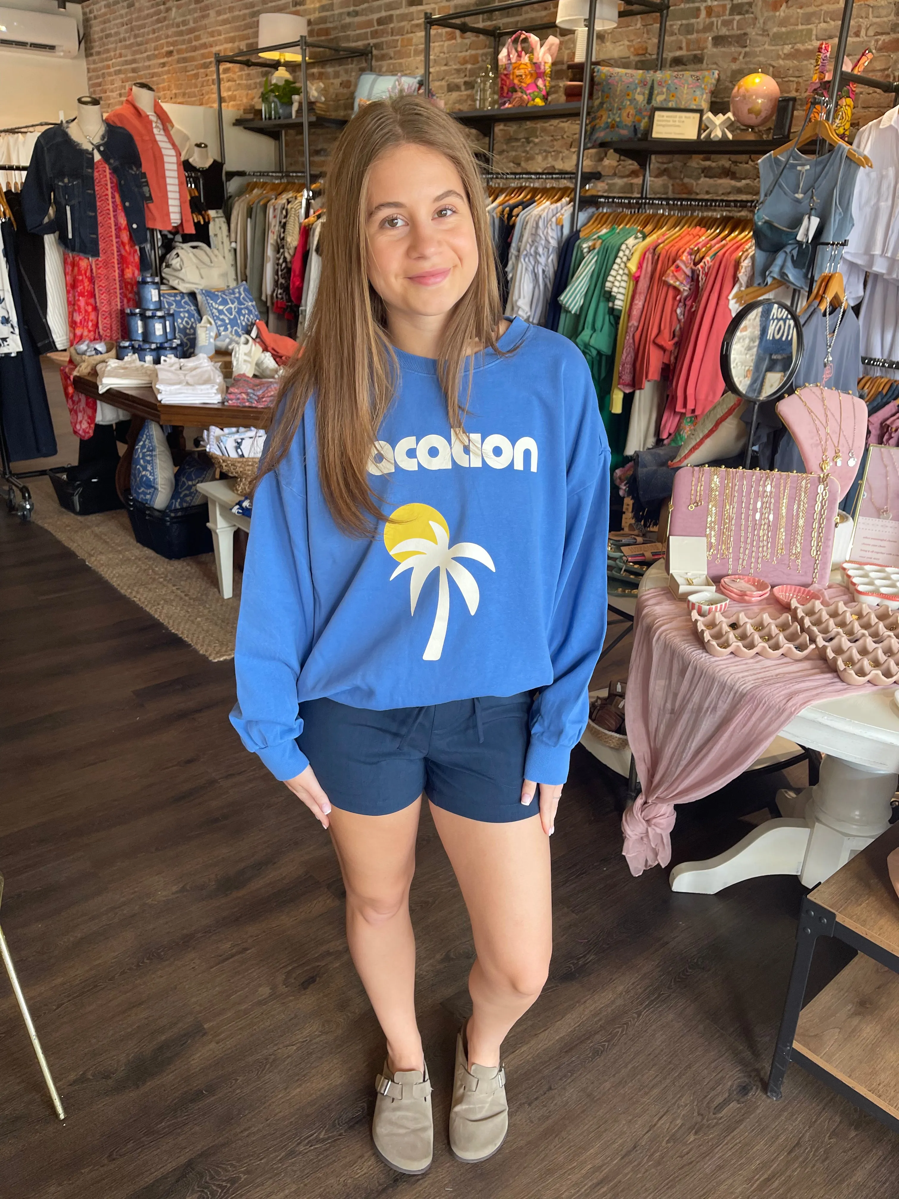 Breezy Shorts 4" Navy