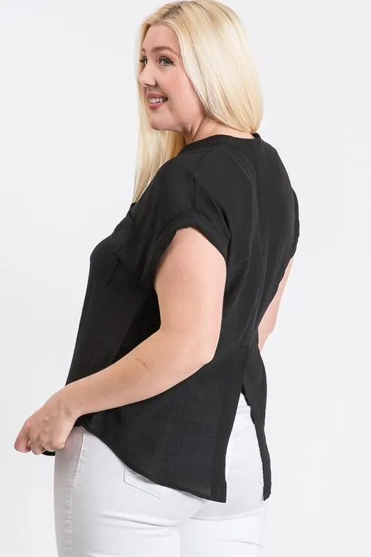 Breezy V-Neck Top