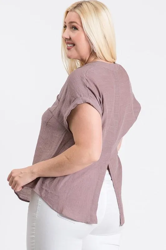 Breezy V-Neck Top