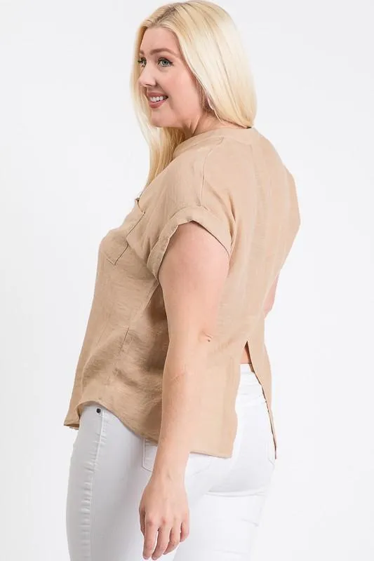 Breezy V-Neck Top