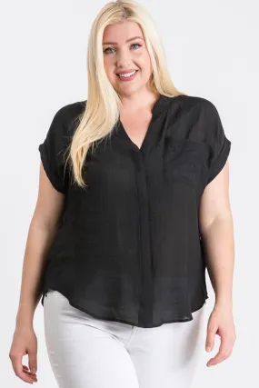 Breezy V-Neck Top