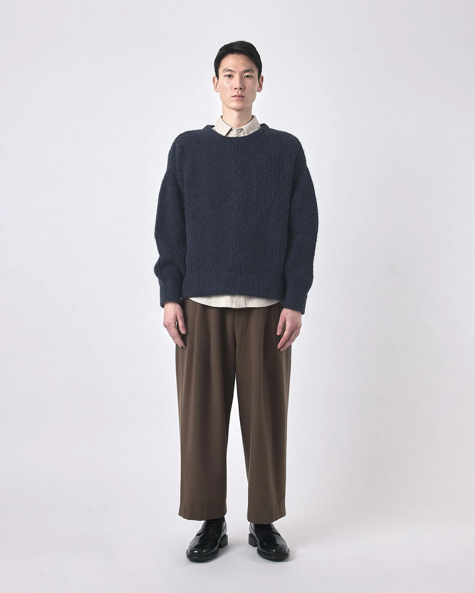 Brushed Airy Pullover - FW23 - Navy
