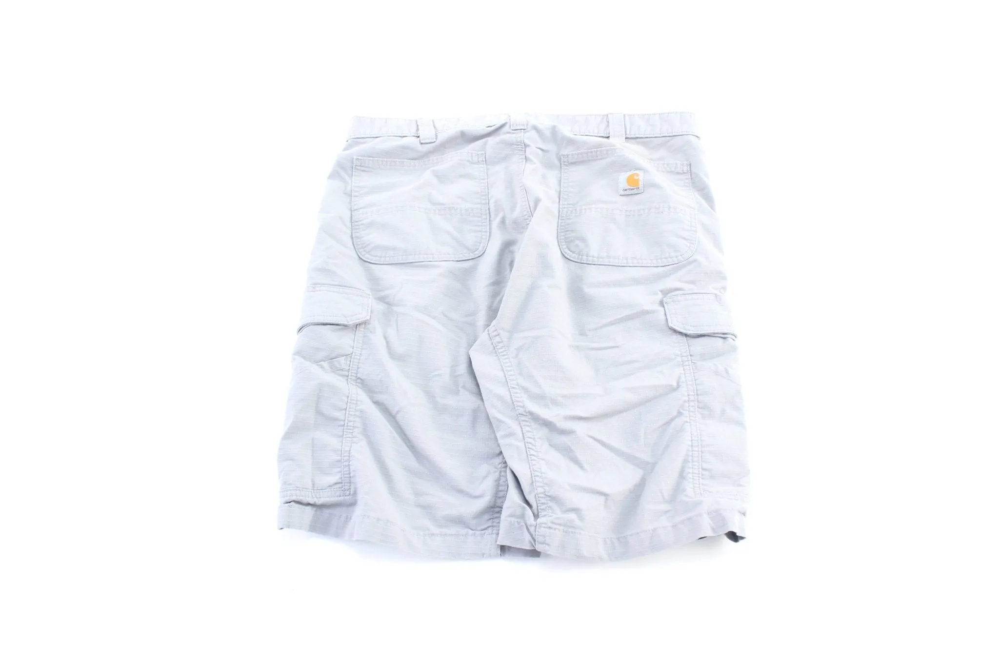 Carhartt Logo Patch Light Grey Shorts