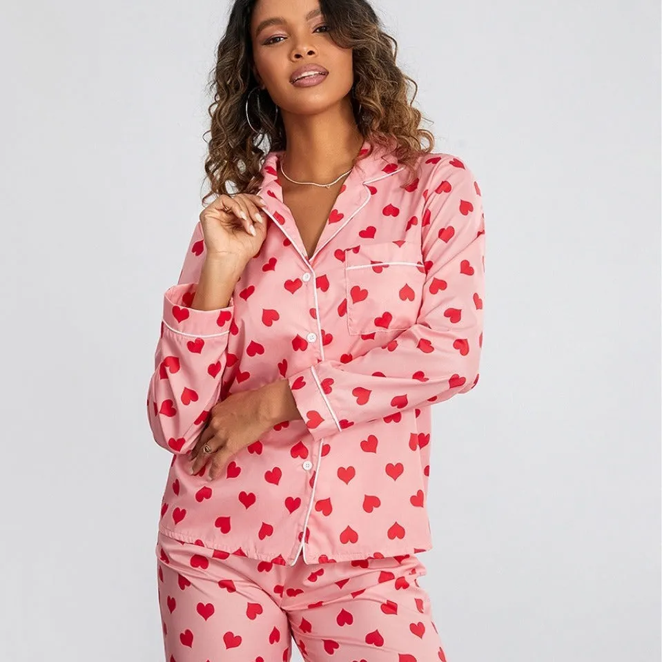 Cartoon Cute Loungewear Suit