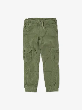 Corduroy Kids Cargo Trousers