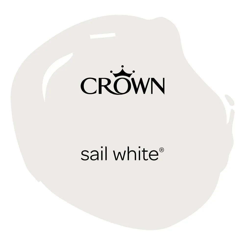 Crown Easyclean Matt Emulsion Paint | Sail White