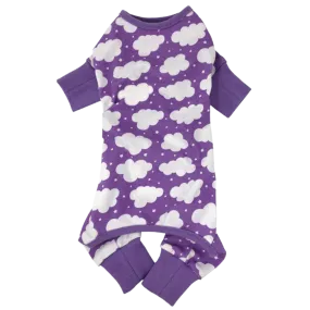 Cuddle Pup Pajamas | Fluffy Clouds Purple