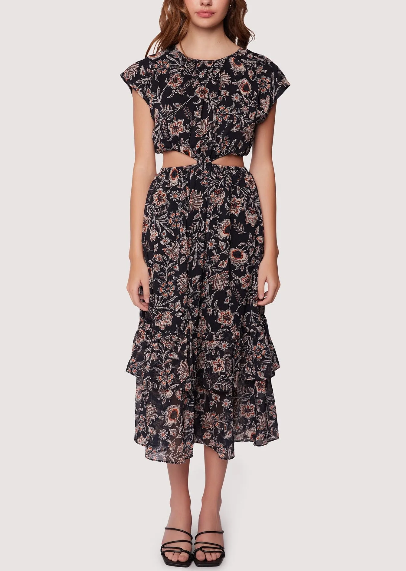 Eclipse Of The Heart Midi Dress