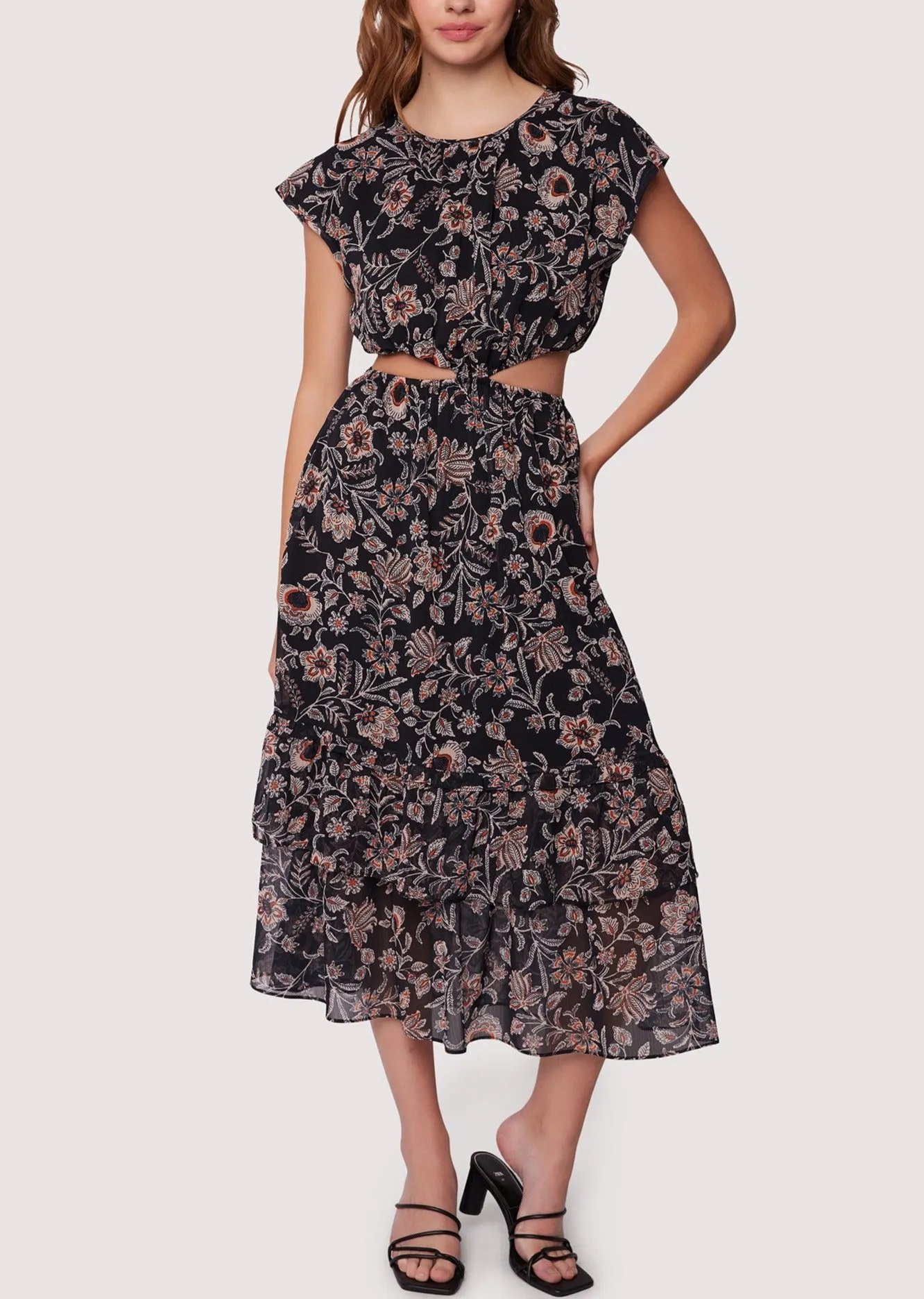 Eclipse Of The Heart Midi Dress