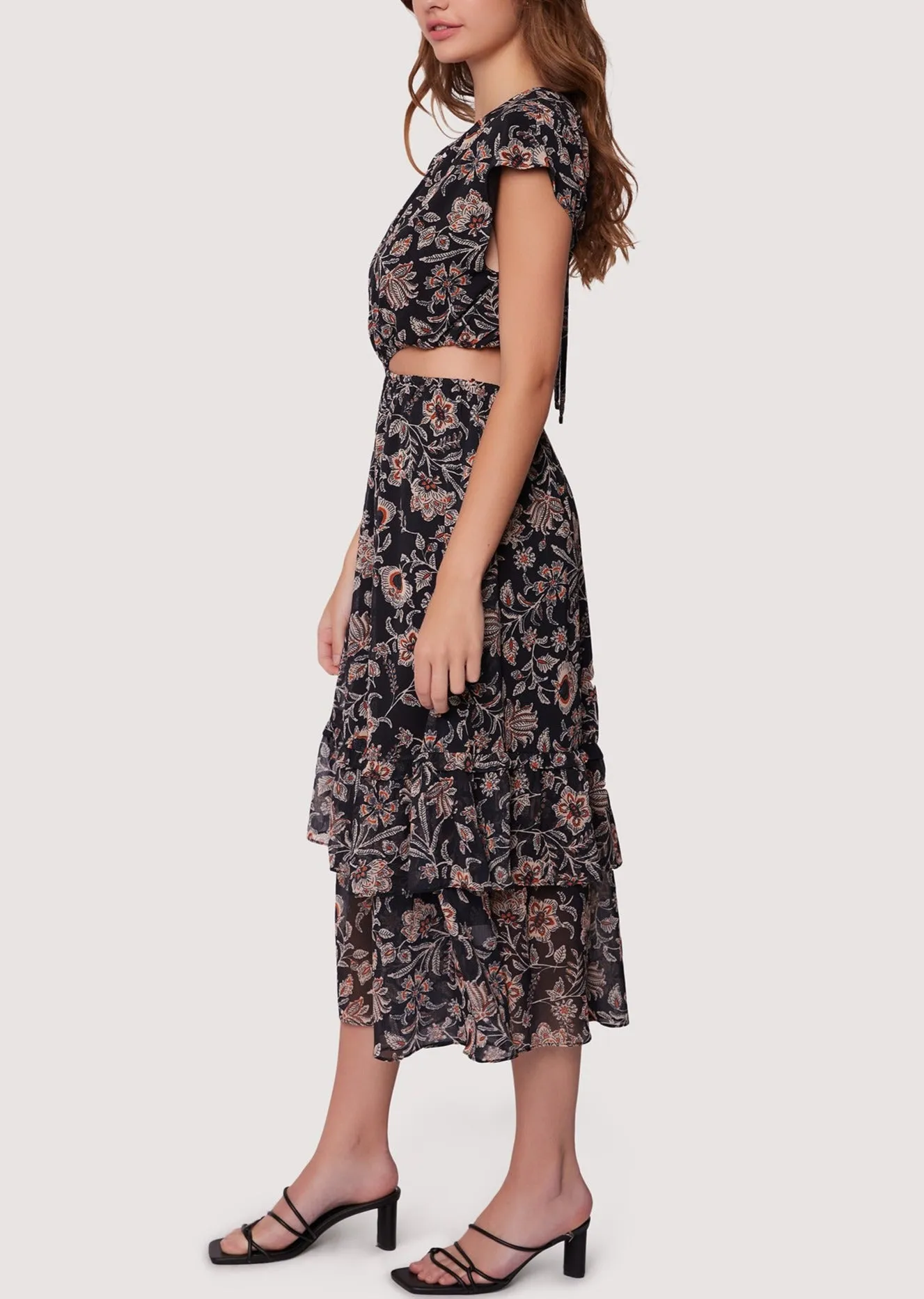 Eclipse Of The Heart Midi Dress