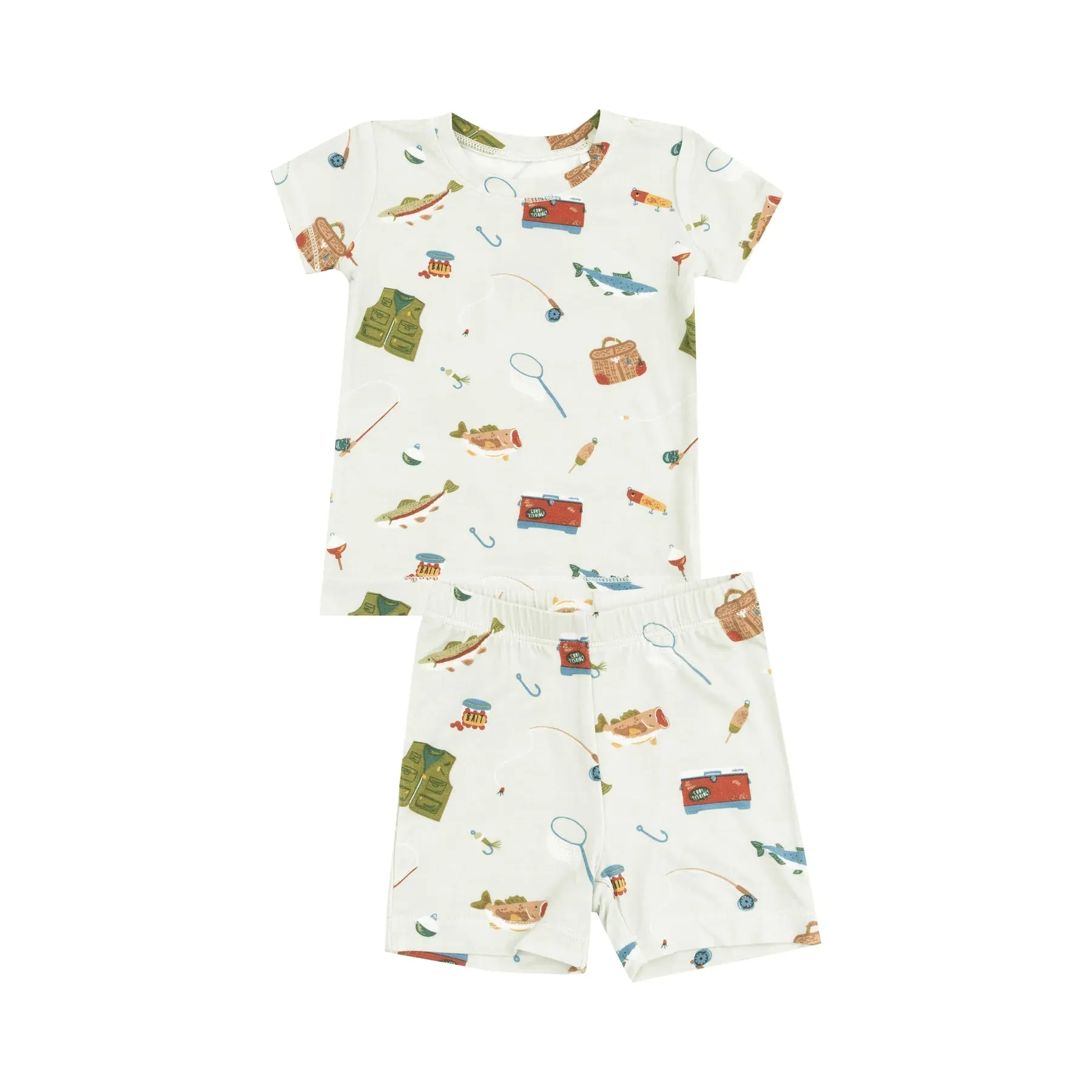 Fishing Things Short PJ Set