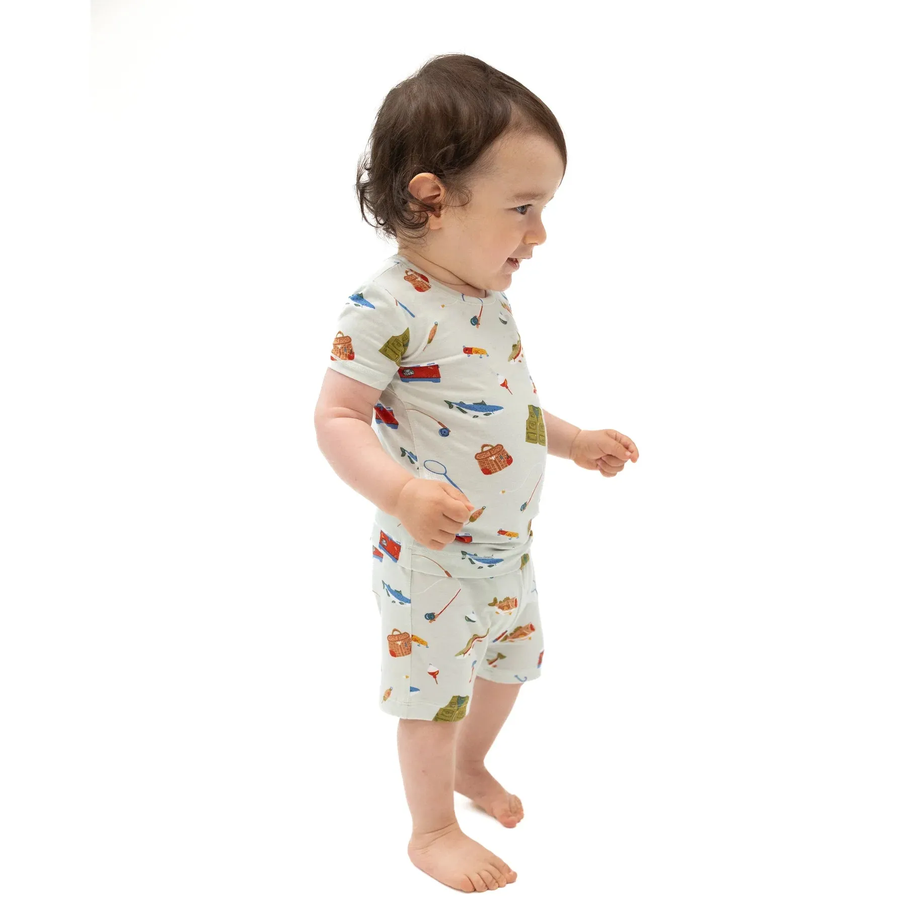 Fishing Things Short PJ Set