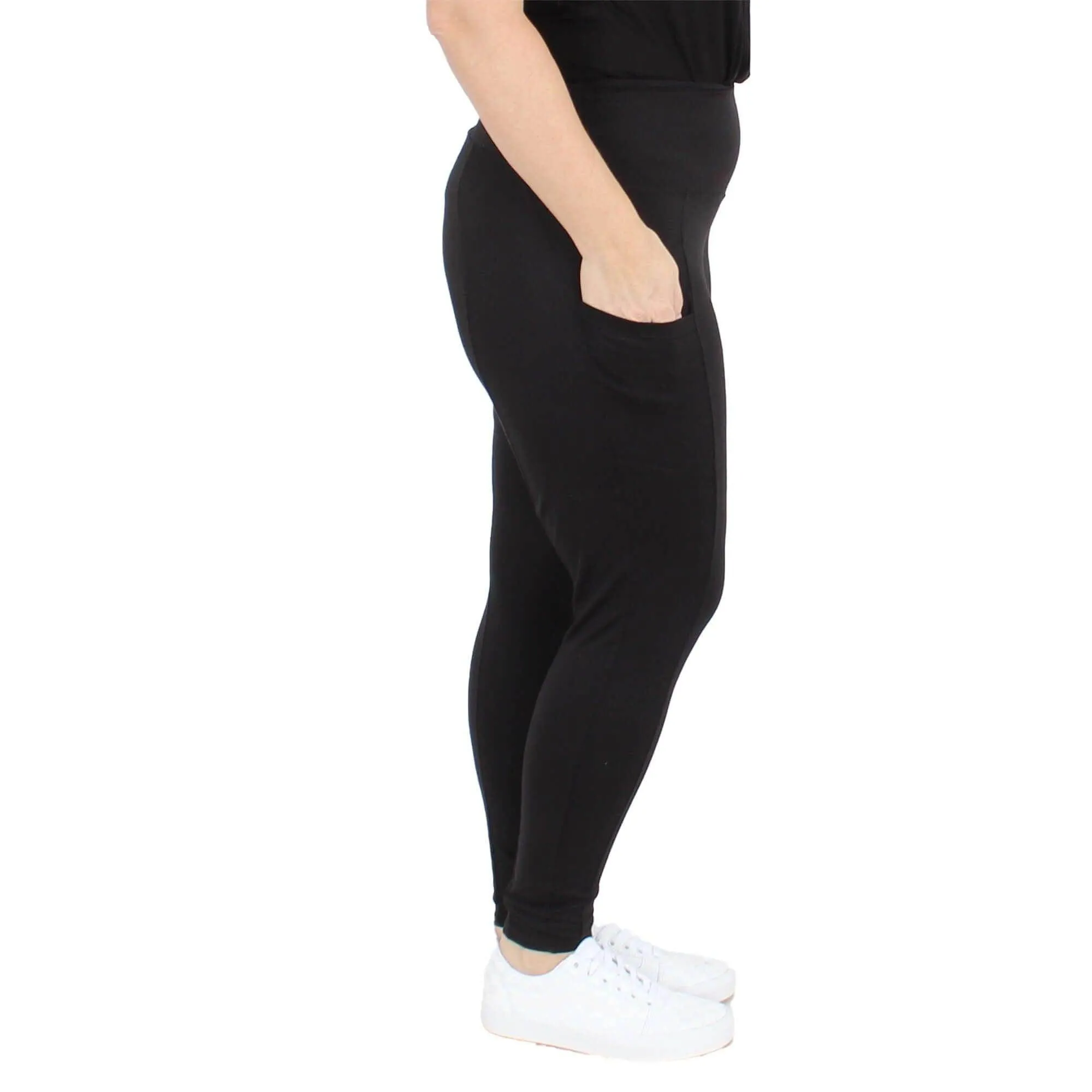 Flow Legging with Pockets | Black