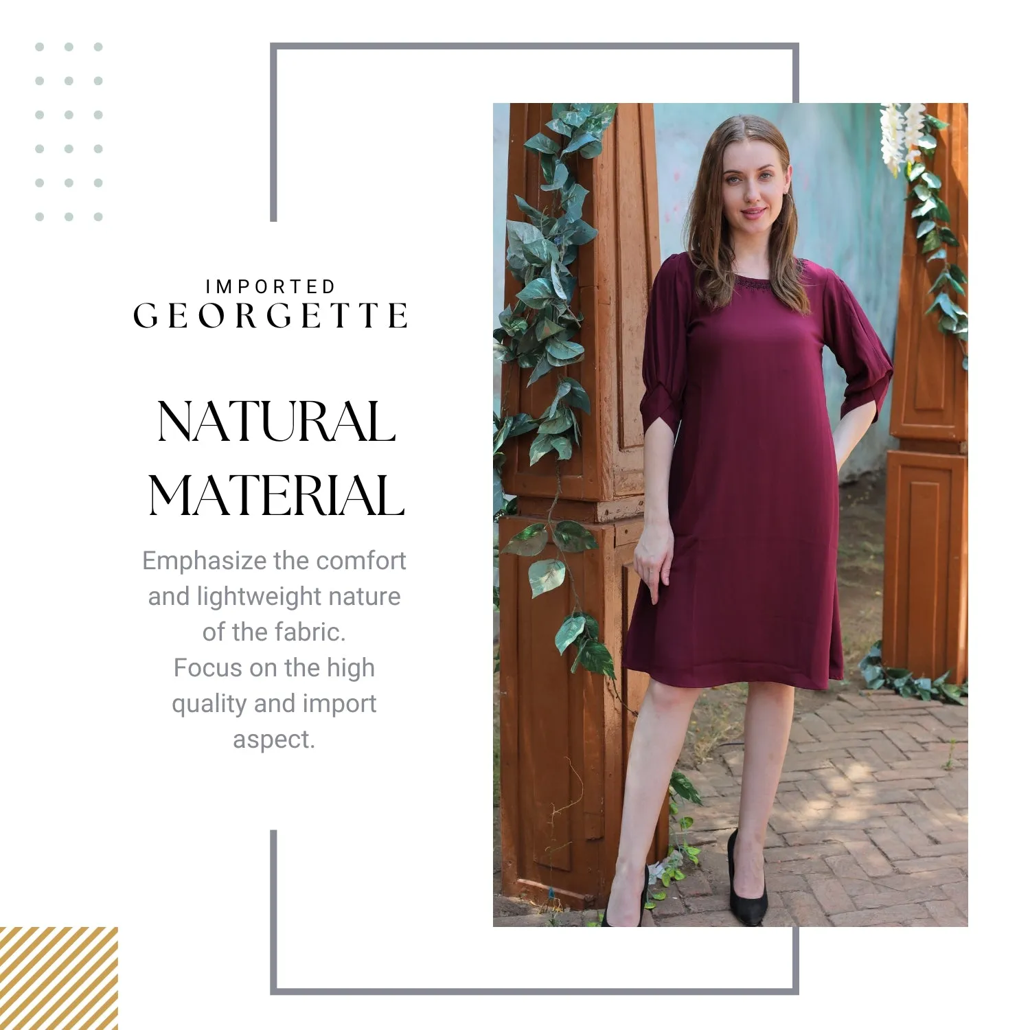 Georgette Dresses: Flowy & Elegant Styles by Glofash
