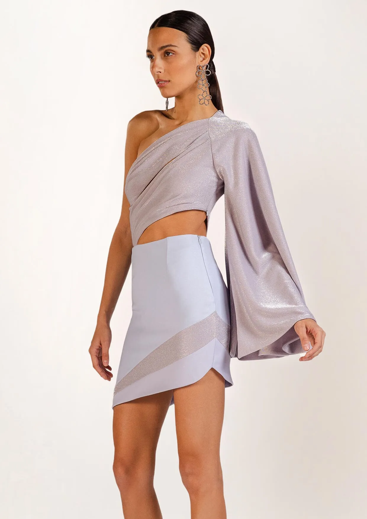 Khloe Asymmetric Cut-Out Body Top