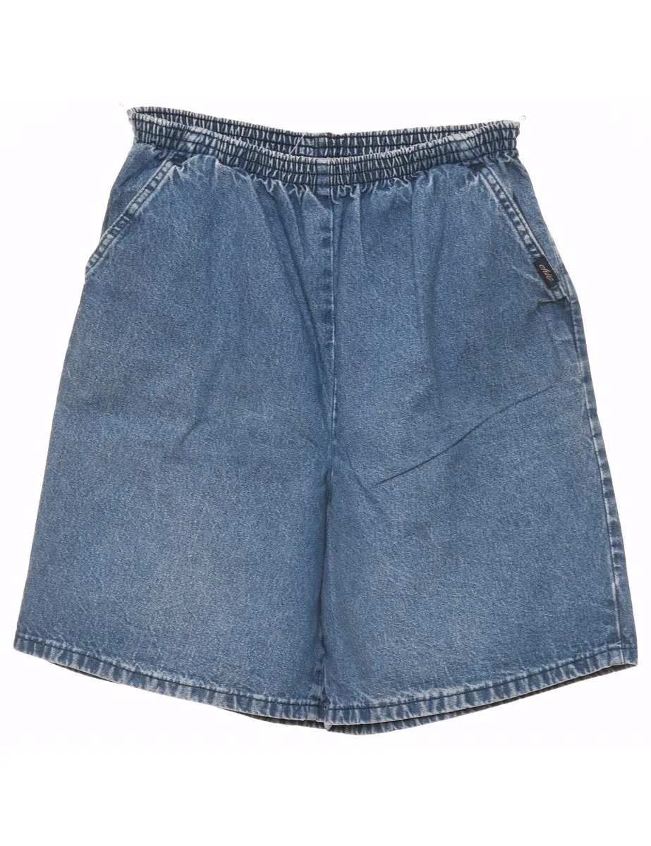 Light Wash Denim Shorts - W26 L7