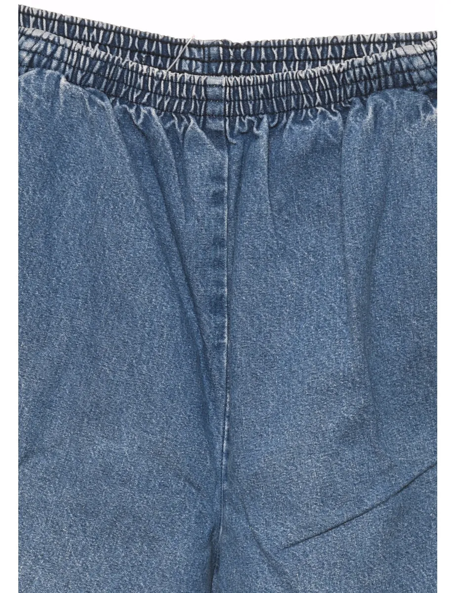 Light Wash Denim Shorts - W26 L7