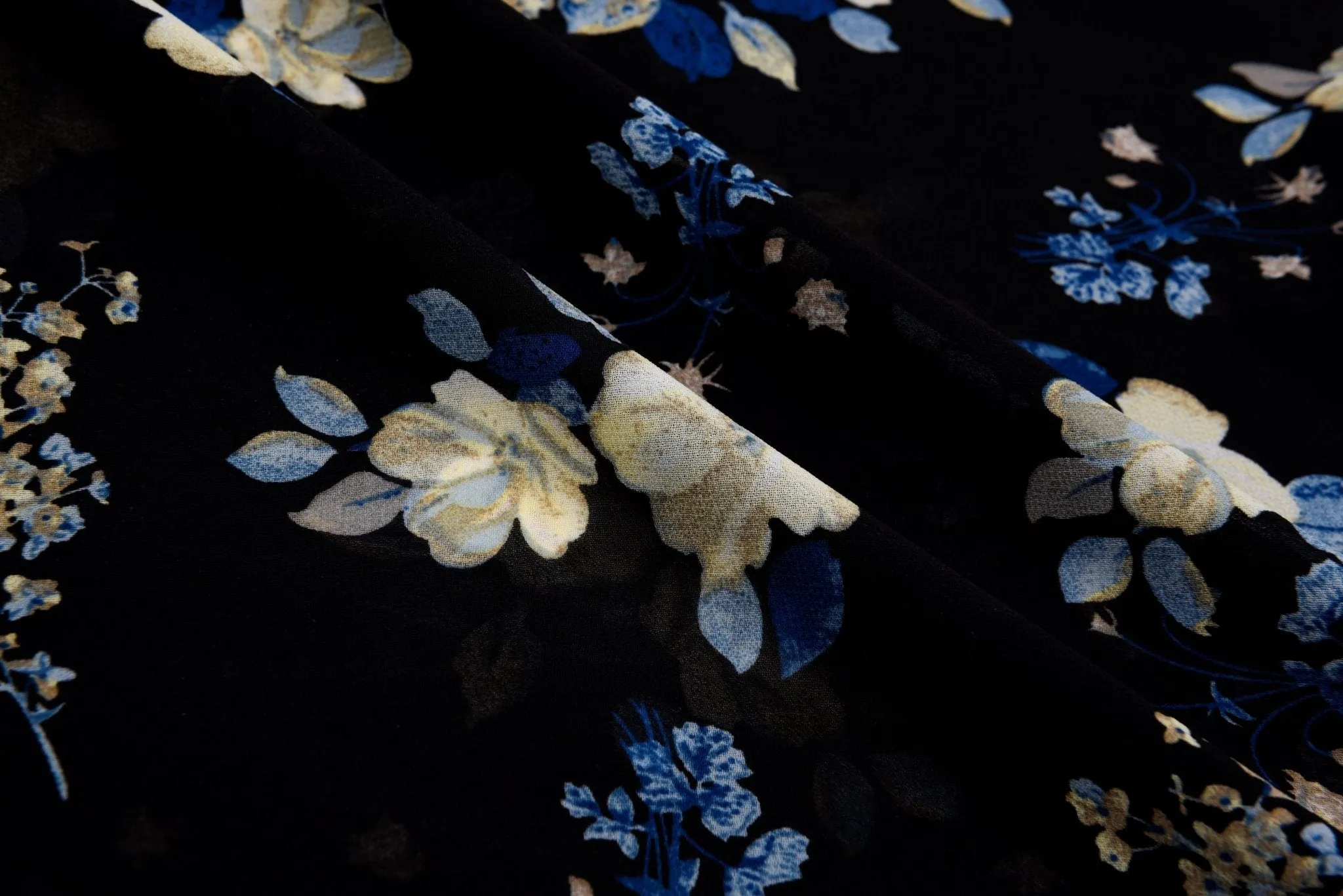 Lily Lush Chiffon Georgette Digital Print Fabric - #261