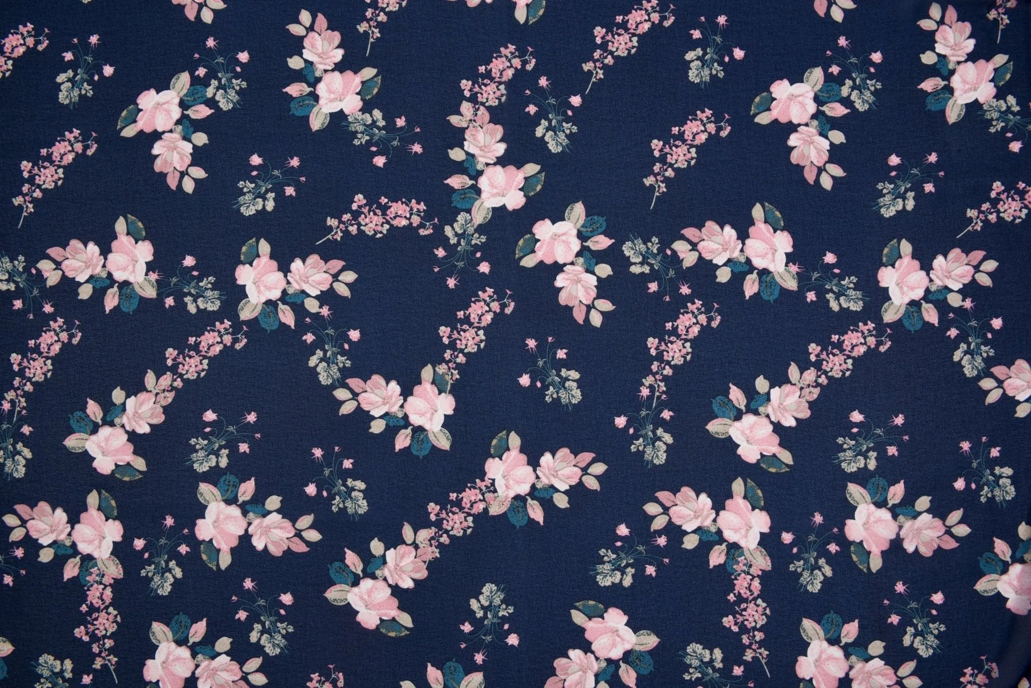 Lily Lush Chiffon Georgette Digital Print Fabric - #261