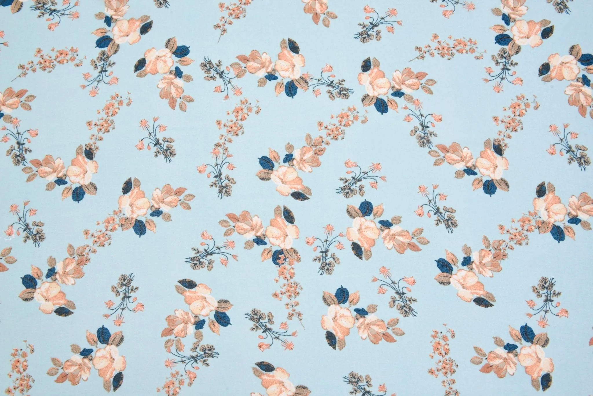 Lily Lush Chiffon Georgette Digital Print Fabric - #261