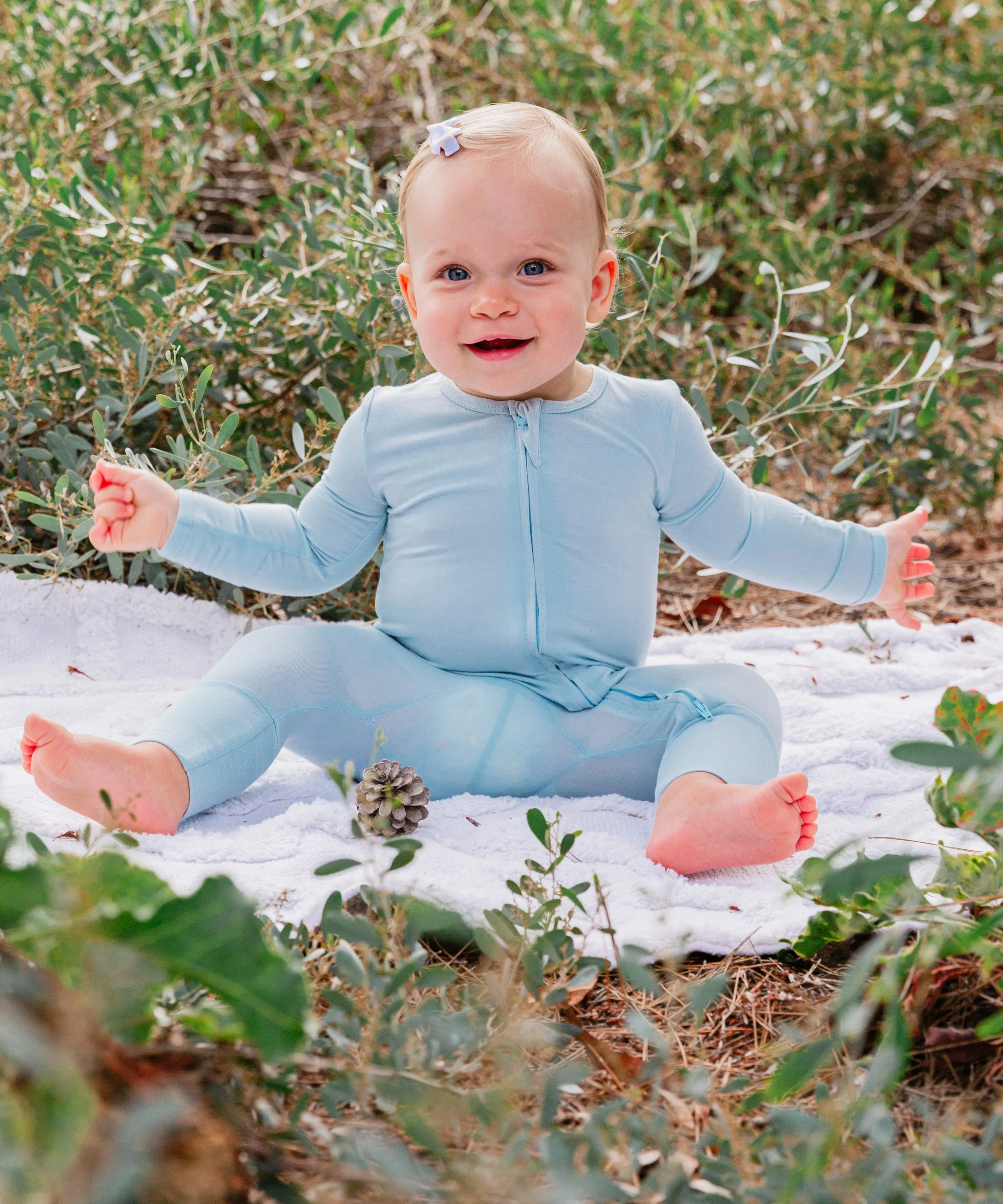 LUXE Bamboo Footless Romper