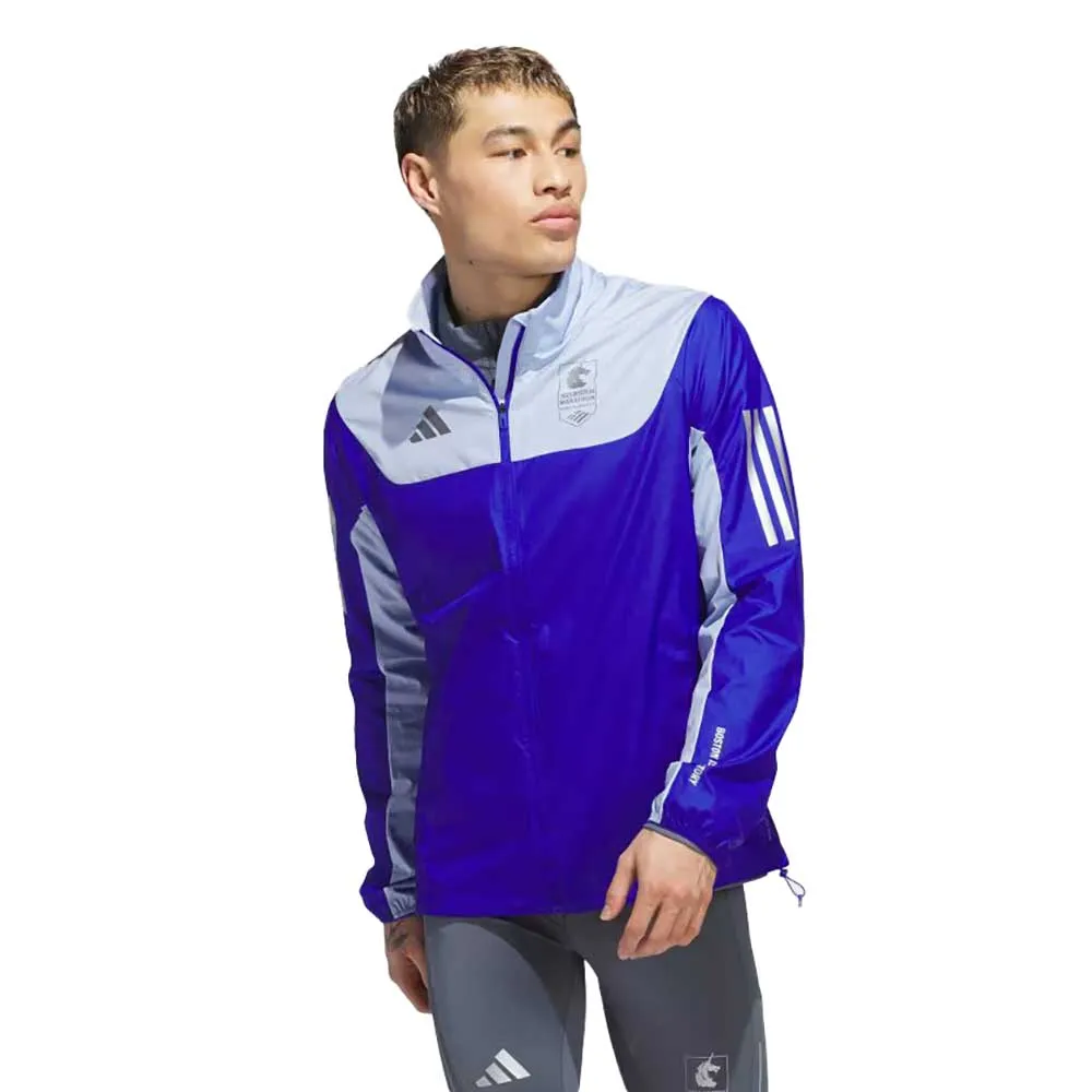 Men's Boston Marathon 25 Celebration Jacket - Lucid Blue