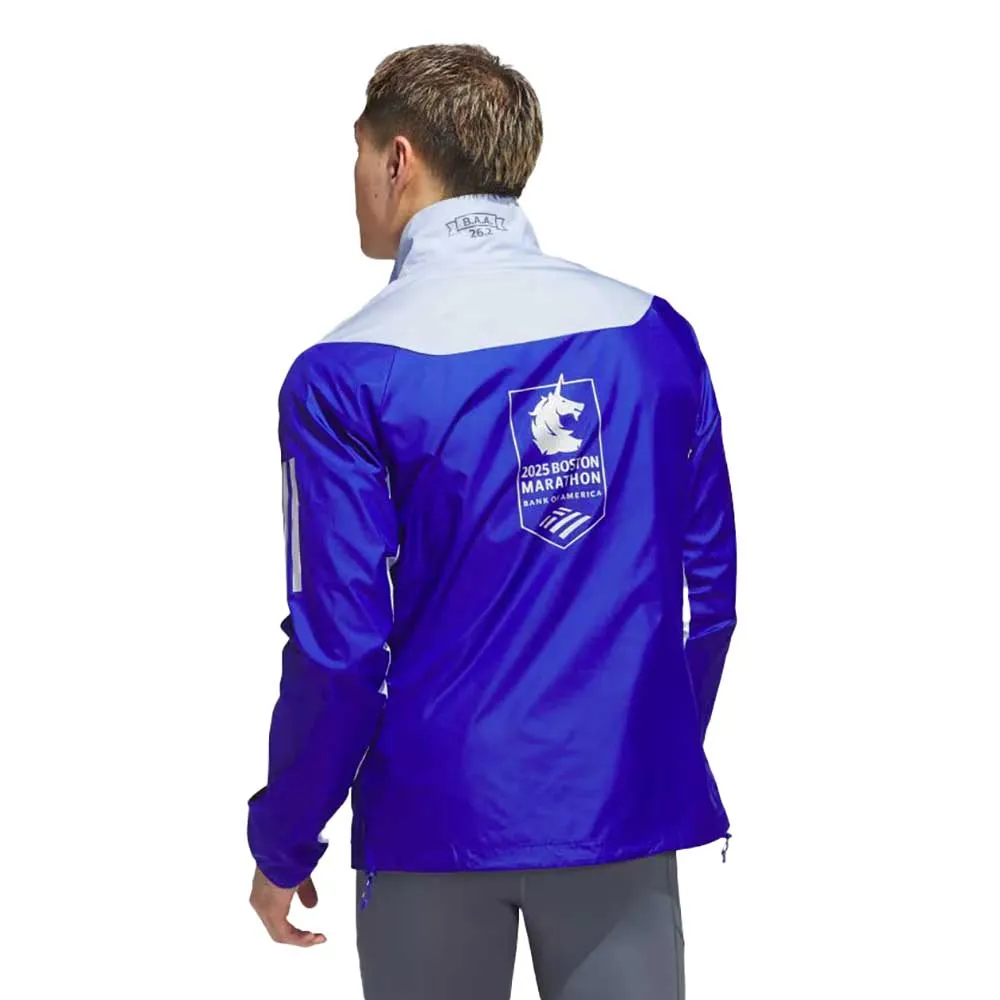 Men's Boston Marathon 25 Celebration Jacket - Lucid Blue