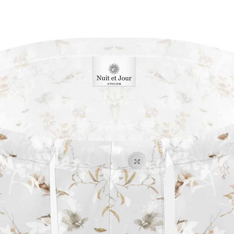 Mens Luxury Pyjama Shorts - Dawn Light Botanicals Collection