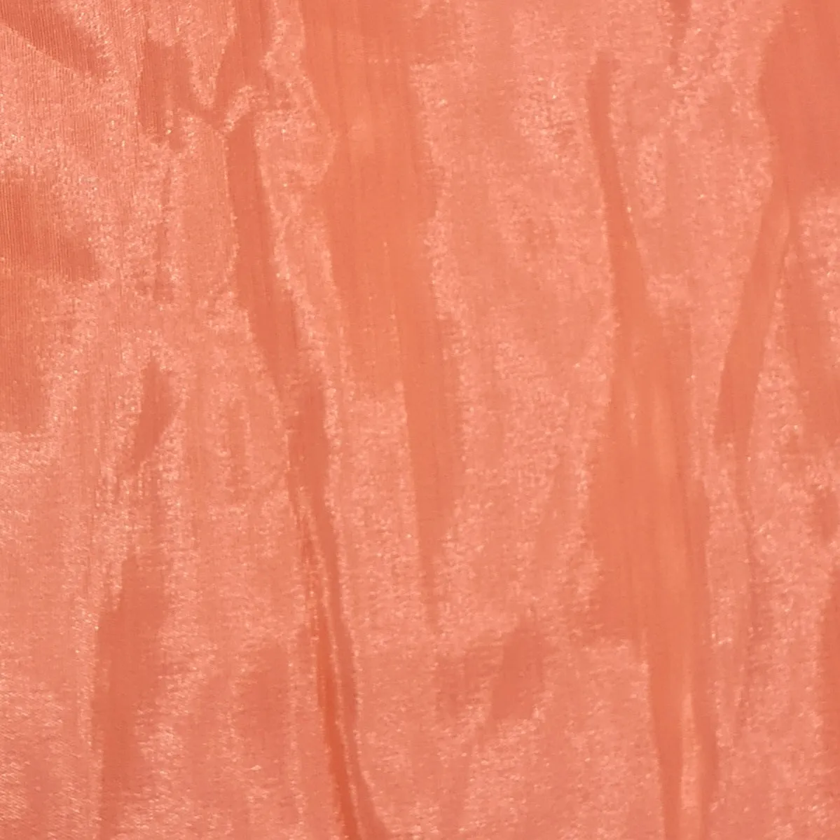 Neon Pastel Orange Solid Shantoon Fabric
