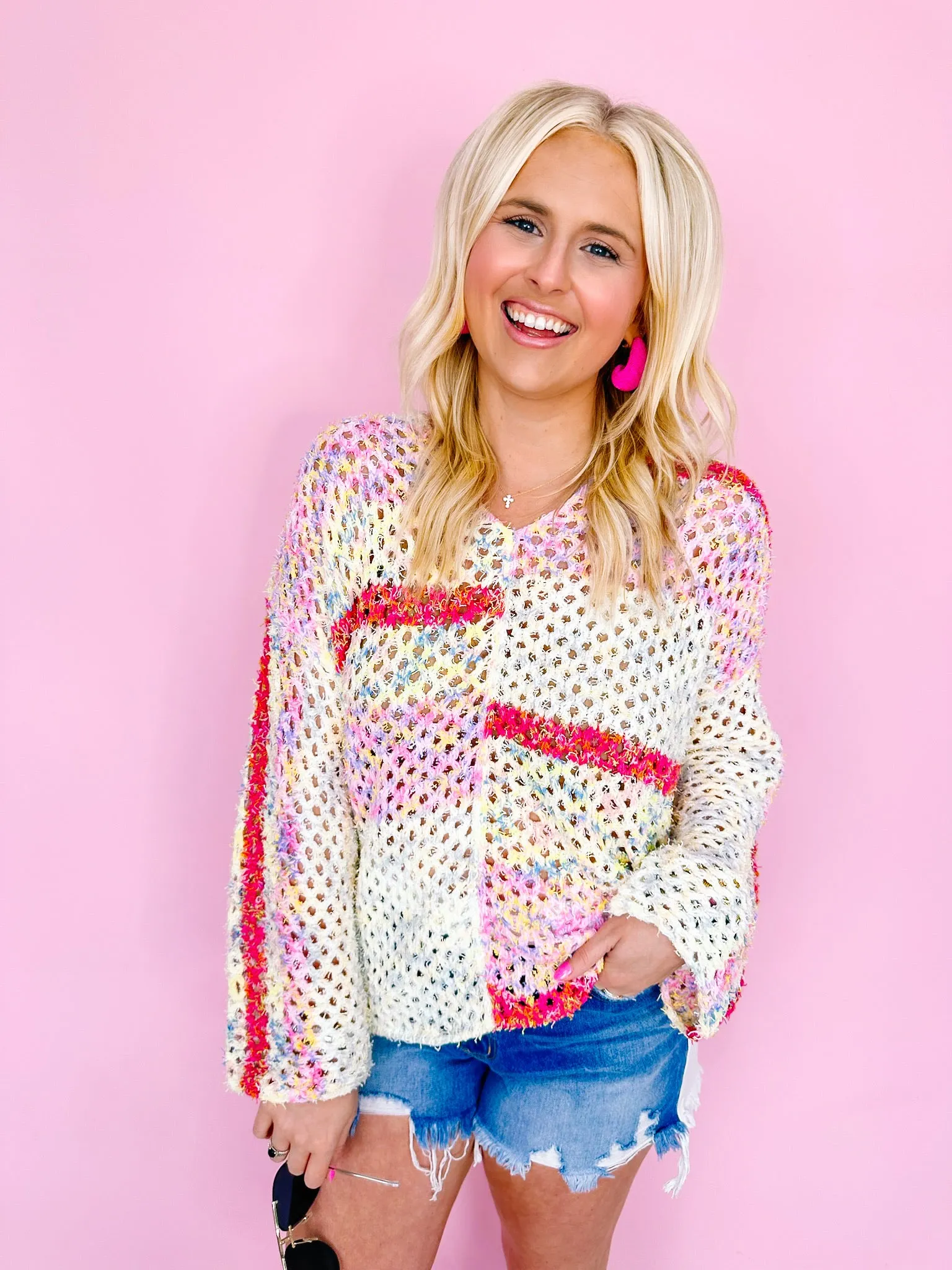 Open Opal Knit Sweater