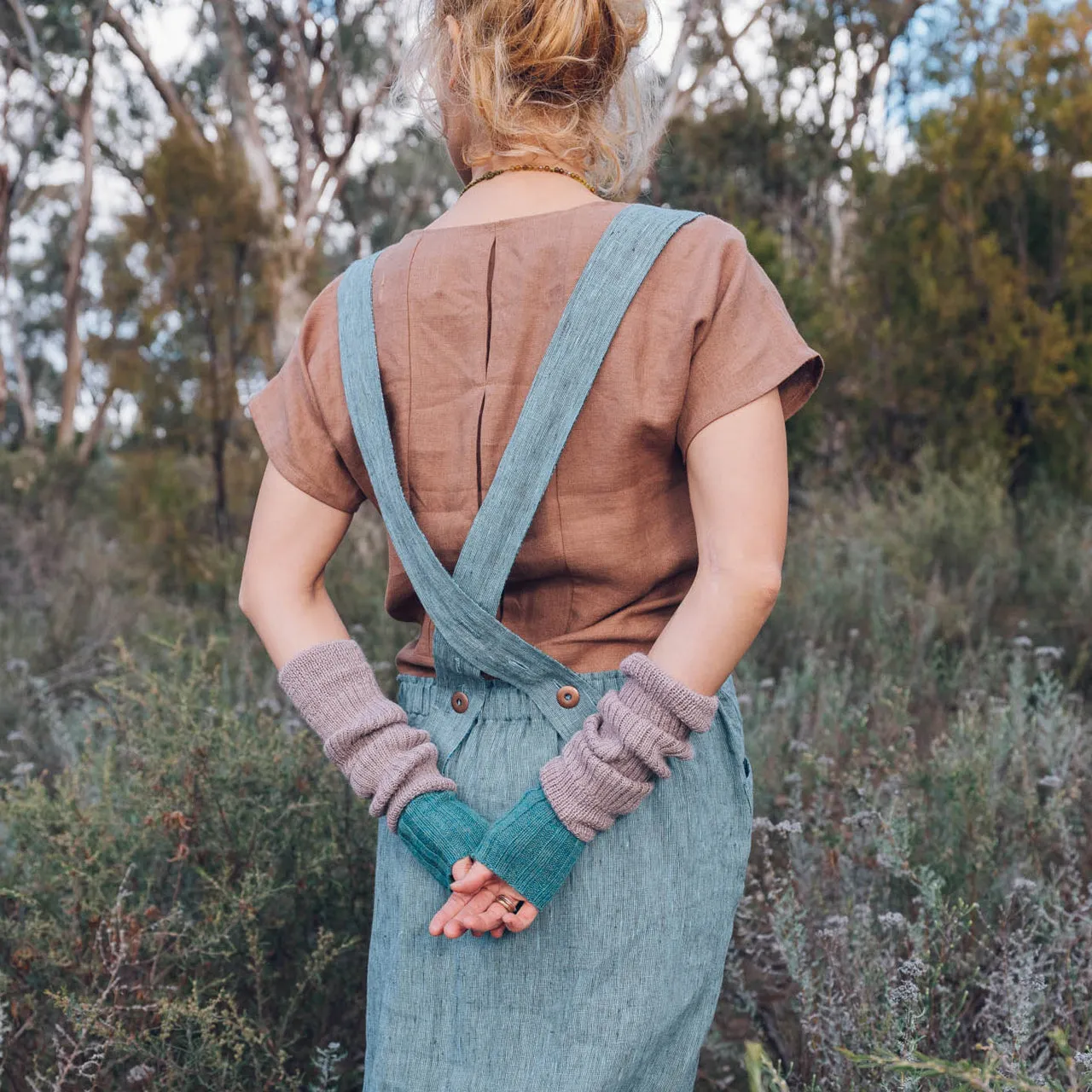 Pieces Top - Organic Linen/Cotton - Dijon (Women S-L)