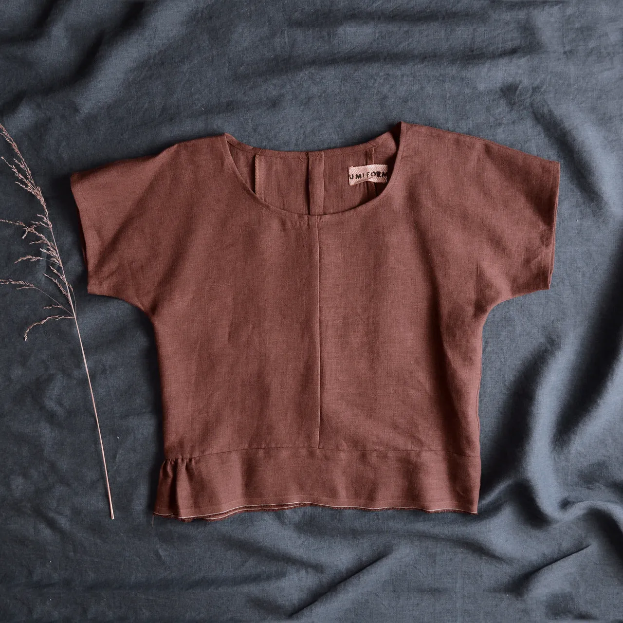 Pieces Top - Organic Linen/Cotton - Dijon (Women S-L)