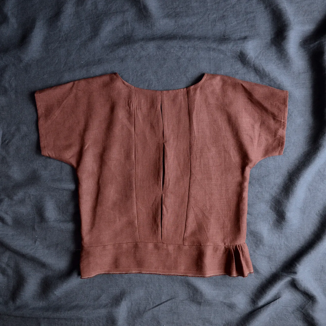 Pieces Top - Organic Linen/Cotton - Dijon (Women S-L)