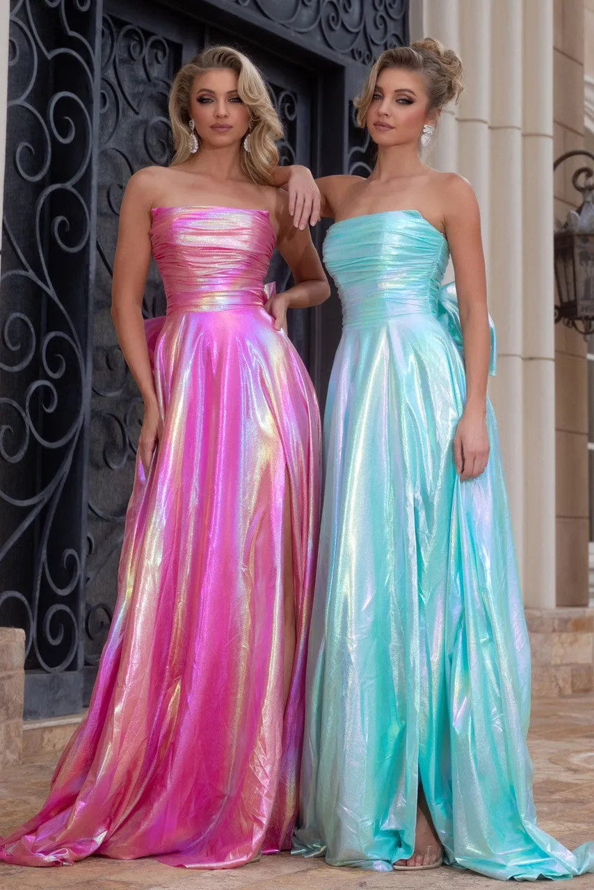 PORTIA & SCARLETT PS25283 Strapless Flowy Gown