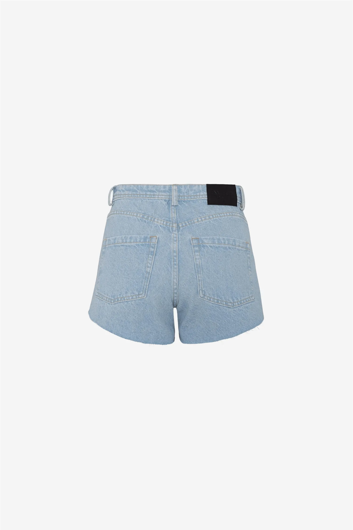Porto Shorts Raw Light Blue