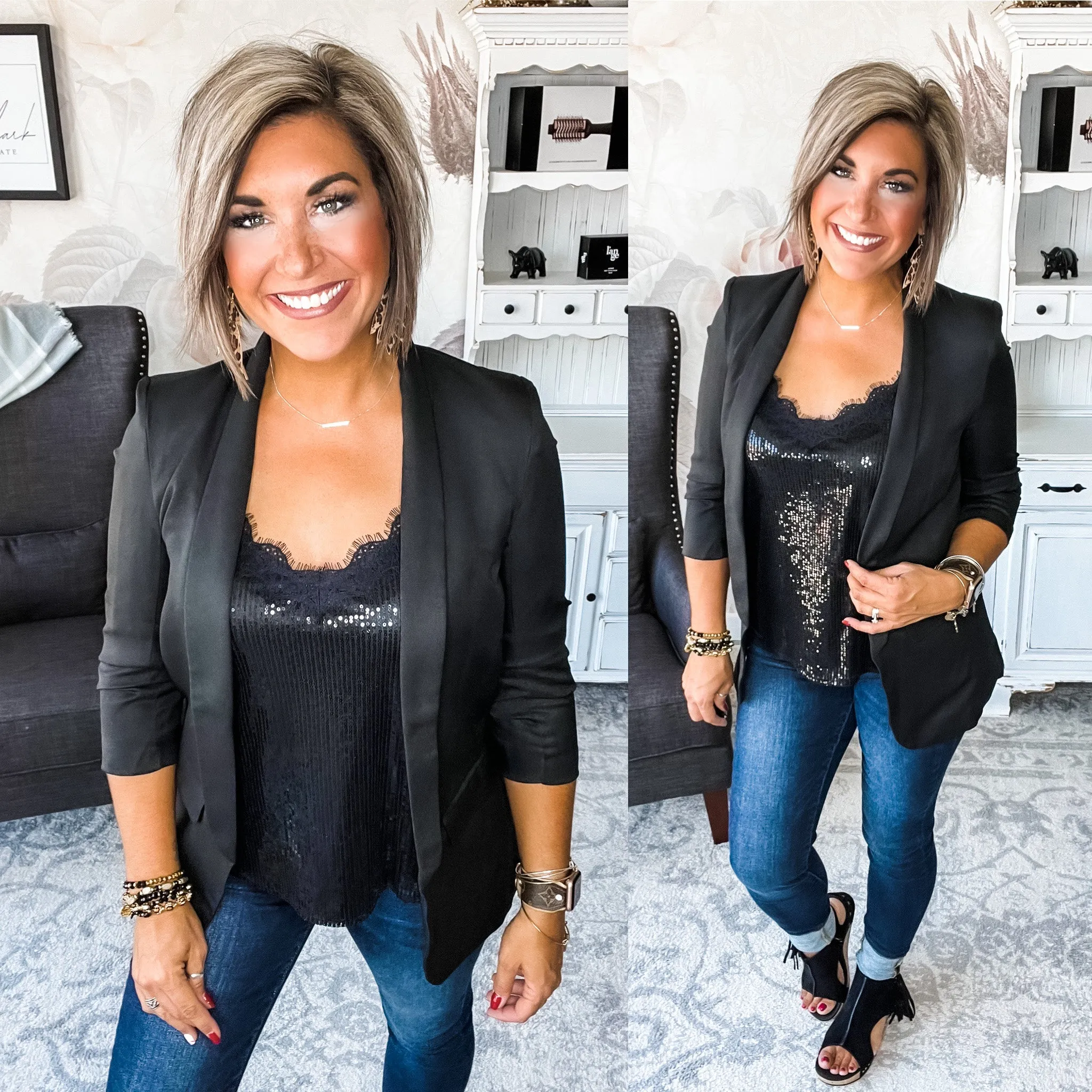 Ready For Success Blazer - Black