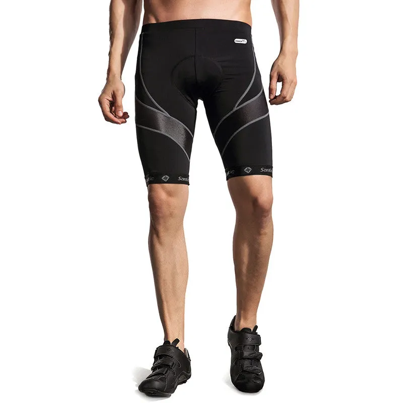 Santic Light velocity Black Men Padded Cycling Shorts