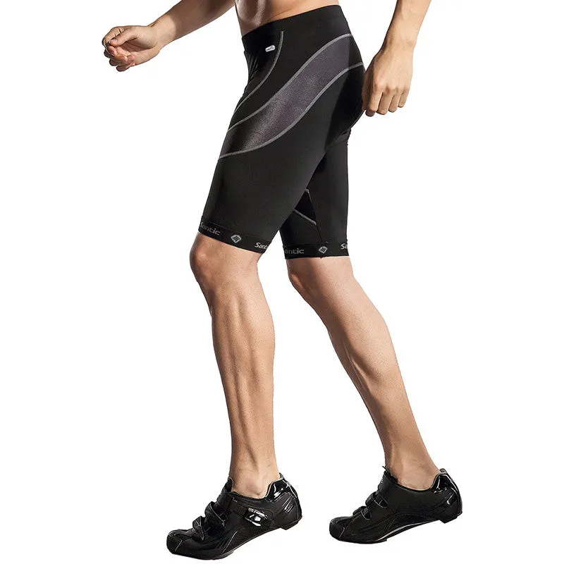 Santic Light velocity Black Men Padded Cycling Shorts