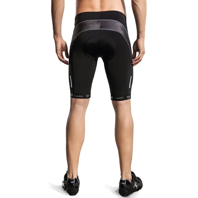 Santic Light velocity Black Men Padded Cycling Shorts