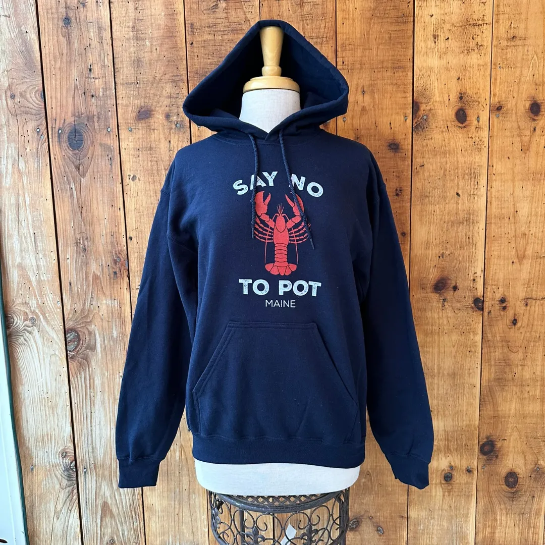 Say No To Pot Hoodie