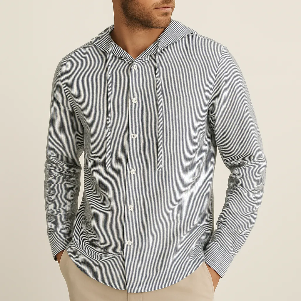 Springer - Crinkle Button-Up Shirt
