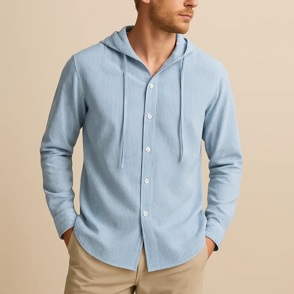 Springer - Crinkle Button-Up Shirt